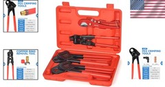 Durable 5-Piece iCrimp PEX Crimping Tool Set &ndash; Ideal for Professionals & DIYers