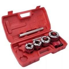 Plastic Pipe Threader Manual Threading Machine Water Pipe Hinge Twisted Kit