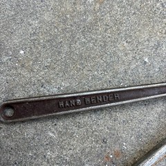 MADE IN USA -Vintage Imperial Brass Mfg. Co. Hand Tube Bender 1/4&Prime; OD 9/16&Prime; R&rdquo;