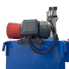 Pneumatic Solid Bar Rod Pipe Bender Chamfering Beveling Deburring Machine