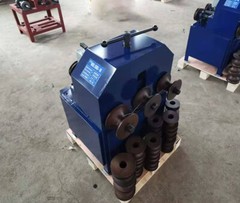 TECHTONGDA Pipe Bender Roller 9Round/Square Dies Tube Bending Machine 110V US
