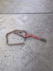 WHEELER MFG. CORP. LONG CHAIN SOIL PIPE CUTTER PLUMBING