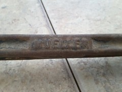 Vintage Ratcheting Pipe Reamer Mueller Decatur ILL Plumbing Tool Cast USA F388