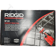 Ridgid 57363 RP241 Pro Press Kit 1/2 &ndash; 1-1/4 w/ Heads Batteries Charger Case