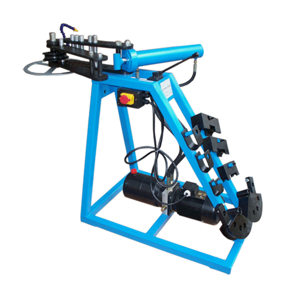 10 Ton Electric Hydraulic Pipe Tube Bender Tubing Bending Round Tube Die 110 V