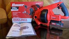 20V Electric Drain Cleaner Machine Snake Auger Drain Cleaning Cordless Tool Only