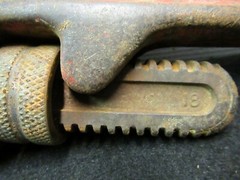 Ridge Tool Straight Pipe Wrench 24&Prime; 18&Prime; 14&Prime; Heavy Duty Cat Iron Lot of 3