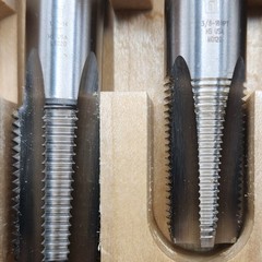 Professional-Grade Greenfield Threading GT USA NPT Pipe Tap Set High Grade Steel