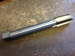 1/2-14 NPT HIGH SPEED STEEL 6&Prime; LONG PIPE TAP