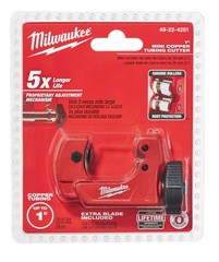 Milwaukee Tool 48-22-4251 1&Prime; Mini Copper Tubing Cutter