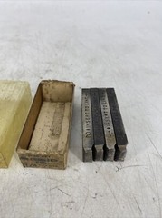 2 FULL SETS RIDGID 1/4&rdquo; Pipe Dies For 500 MONO HEADS Right Hands