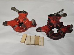 Ridgid 500 1/4&Prime; And 515 Pipe Threading w/dies Lot Of Two Tools