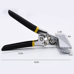 Hand Seamer, 6in Straight Jaw Sheet Metal Bender Tools, Sheet Metal Seamer Fo&hellip;