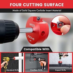 For Reed Tool Clean Ream Extreme Plastic Pipe Fitting Reamer Kits 04529 PPRK6