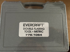 Evercraft 776-1064 Metric Double Flaring Tool 4.75-10mm Tubing Size Range SC