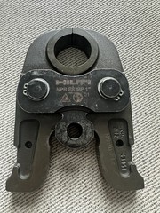 Hilti 1&rdquo; Pipe Press Jaw For Crimper 2217411 NPR PS PP Pro press Viega 1 Inch Jaw
