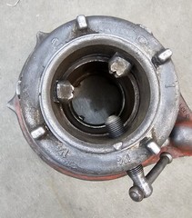 RIDGID C-148-1 No 65-R Manual Receding Universal Pipe Threader 1&Prime; to 2&Prime; Capacity