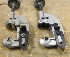 LOT of 2 Tubing Cutters Japan & USA Made &bull; 1/8&Prime;-1&Prime; Good Used Cond FREE SHIP d41