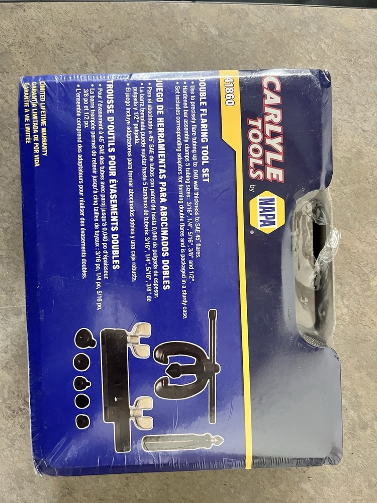 Napa Tools Double Flaring Tool Kit 41860
