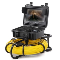 Sewer Camera 393ft Cable 9&Prime; Screen w/ 12LEDs DVR