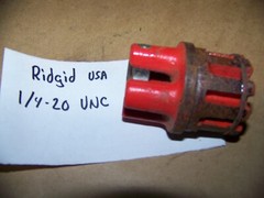 Ridgid 00-RB 1/4&Prime;-20&nbsp; UNC Alloy Die Head Bolt die threader
