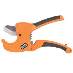 Klein Tools 50063 Ratcheting PVC Pipe Cutter, Cuts 1-1/4-Inch I.D. PVC,&hellip;
