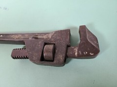 Antique Ampco W-212 Pipe Wrench 14in 2-13/16in