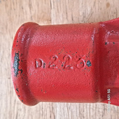 RIDGID D223 PIPE THREADER RATCHET 1 INCH SQUARE DRIVE FOR 141 161 HOG HEADS NOS