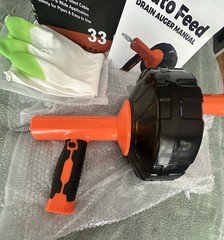Auto Feed DRAIN AUGER 33 FT