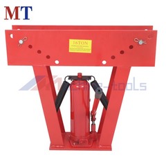 16T Hydraulic Pipe Bender Manual Copper Exhaust Tube Bender Tool with 8 Dies