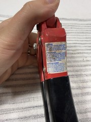 Orbit 26085 Ratcheting PVC Pipe Cutter Tool Red Black 1/2&Prime; to 1&Prime; Sprinkler Hose