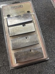 Mixed Lot of 3 Ridgid Pipe Dies 47785 1/2&Prime;-3/4&Prime; 47745 1/2&Prime;-3/4&Prime; 47750 1&Prime;-2&Prime;