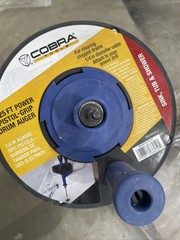 Cobra Products Pistol Grip Power Drum Drain Auger 1/4 In x 25 Ft