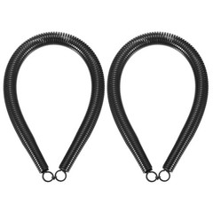 2pcs PVC Spring Tube Bender 22.2mm OD 520mm Long PVC Bender Pipe Bender Black