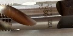 1/4-28 NPTF 4 FL 30 DEGREE HSS SPIRAL FLUTE TAP, NORTH AMERICAN, NEW