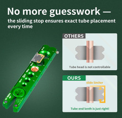 45&deg; HVAC flaring kit 1/4&ndash;3/4in for copper tubes, eccentric cone