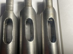 Lot 17 3pcs COLLIS MT#1 INSIDE TO MT#2 OUTSIDE & 3 1/2 OAL MORSE TAPER ADAPTERS