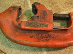 Ridgid No 3S Pipe Cutter 1-3&Prime; Hand