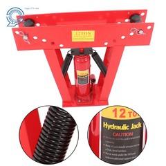 12 Ton Copper Exhaust Pipe Bender Tubing Bender Manual Hydraulic With 6 Dies