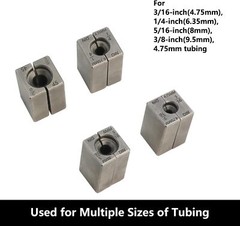 Brake Line Flaring Tool Kit Fit for 3/16&Prime;, 1/4&Prime;, 5/16&Prime;, 3/8&Prime; and 4.75mm Tubing