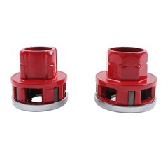 7 Size BSPT Pipe Threader W/ Handle Pipe Threader Threading 3/8&Prime; To 2&Prime; Dies Set