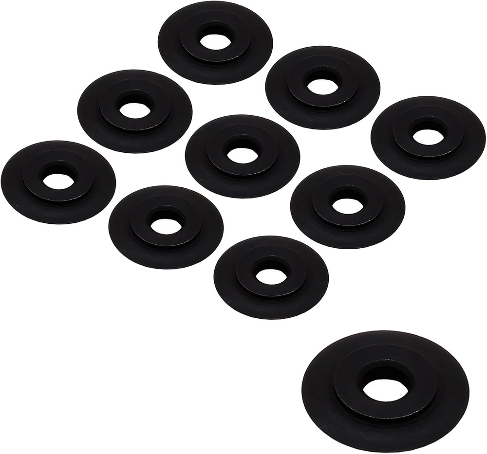 10 Pcs Manganese Steel Replacement Cutter Wheels, Black Spare Wheel Blade for Pi