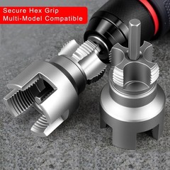 PVC Pipe Threading Tool Kit Dual-Function Internal & External Threader Plumbing