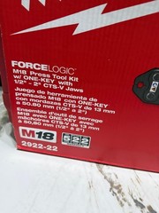 Milwaukee 2922-22 M18&trade;️ FORCE LOGIC&trade;️ Press Tool w/ ONE-KEY&trade;️ w/ 1/2&Prime;-2&Prime; CTS