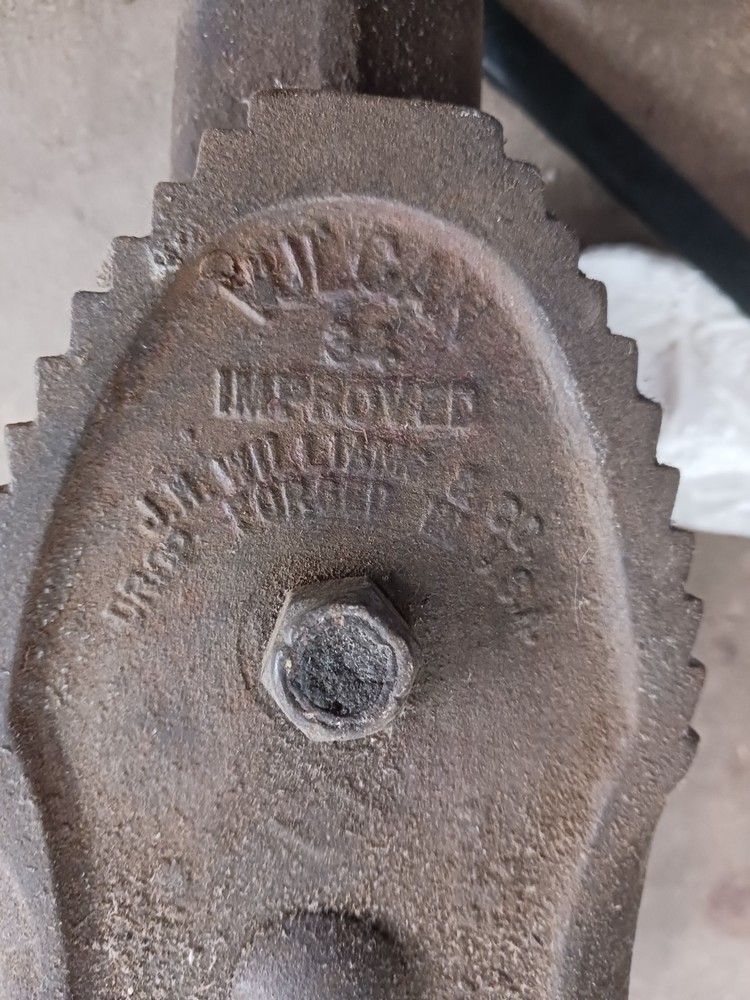 J.H. Williams Vulcan No.34 Improved Chain Pipe Wrench , Drop Forged in USA