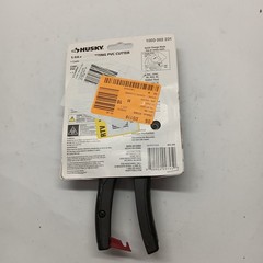 Husky Ratcheting 1-1.25&Prime; PVC Cutter 1 hand release