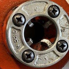 Ridgid 12R Pipe Threader Dies 1/2&Prime; and 3/4&Prime; 12-R Threading Die Rigid