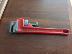 NICE FULLER 10&Prime; PIPE WRENCH SUPER QUALITY STRAIGHT HEAVY DUTY MADE JAPAN G32