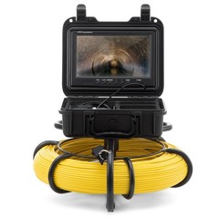 9-inch 720p Drain Line Camera with 393ft Cord and Screen Unit