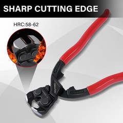 8 Inch Nail Puller Pliers Tool, High Leverage End Cutting Pliers, Nail Remover
